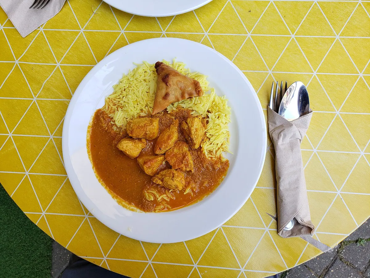 Indian food typical of River Spice